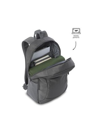 Morral Ejecutivo Porta PC 14" Austtin Gris Unisex