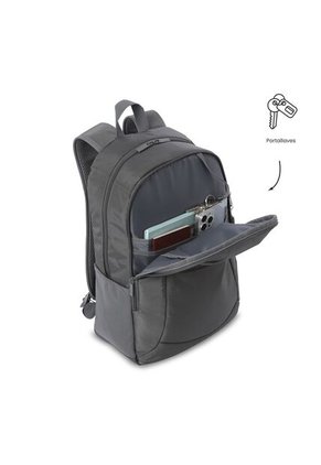 Morral Ejecutivo Porta PC 14" Austtin Gris Unisex