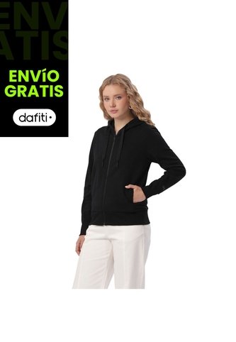 Buzo Deportivo Para Mujer Haily 2.0 Negro Totto