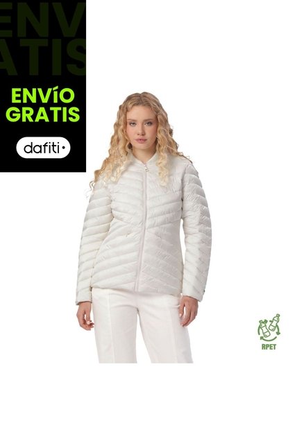 Chaqueta Acolchada Para Mujer Owens 2.0 Blanca