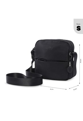 Bolso Para Mujer Sevilla Tipo Crossbody Pequeño Negro