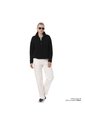 Buzo Con Cremallera Para Mujer Shorel Pullover Negro de Totto