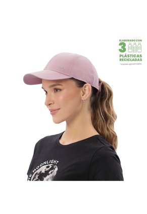 Gorra Beisbolera Tanger Con Filtro UV Color Rosada