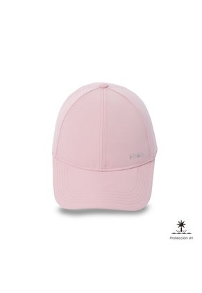Gorra Beisbolera Tanger Con Filtro UV Color Rosada