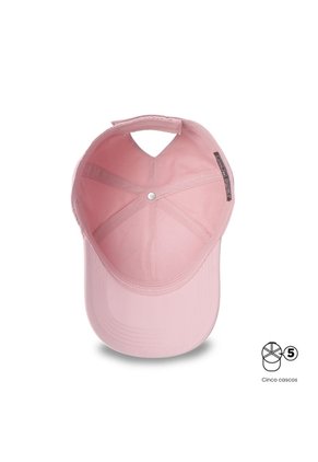Gorra Beisbolera Tanger Con Filtro UV Color Rosada