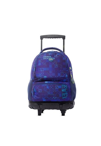 Maleta Para Niño Con Ruedas Skl Grande Azul