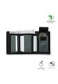 Billetera Hombre Contrast Pequeña Con RFID Blocker Negra de Totto