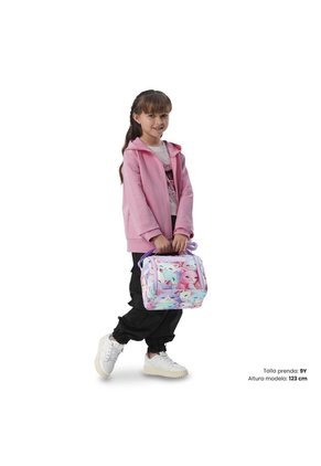 Buzo Para Niña Tapir Abierto Color Rosado