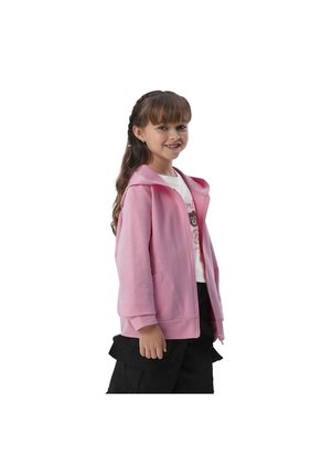 Buzo Para Niña Tapir Abierto Color Rosado