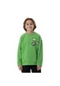 Buzo Cuello Redondo Para Niño Rawkid Color Verde de Totto