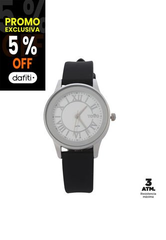 Reloj Análogo Hanna Color Negro Totto