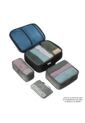 Organizador De Viaje Packing Cube X 5 Gris de Totto