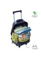 Morral Escolar Con Ruedas Unisex Bluey Mediano Azul de Totto