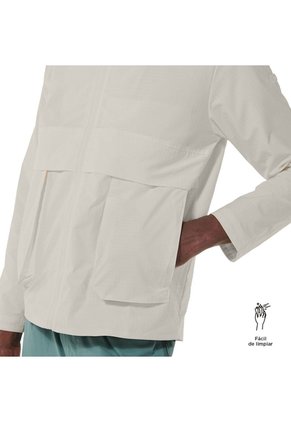 Chaqueta Para Hombre Casual Azulon Liviana Blanca
