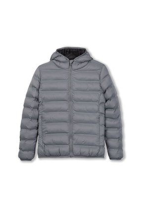 Chaqueta Para Niño Colorkid 2.0 Acolchada Color Gris/Negro