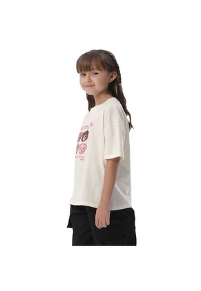 Camiseta Para Niña Twinkie 2 Color Blanca