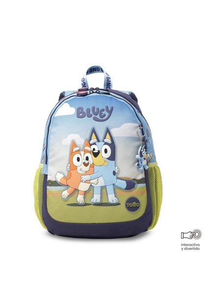 Morral Unisex Bluey Mediano Color Azul