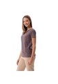 Camiseta Estampada Para Mujer Prime Manga Corta Café de Totto