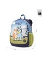 Morral Unisex Bluey Mediano Color Azul de Totto