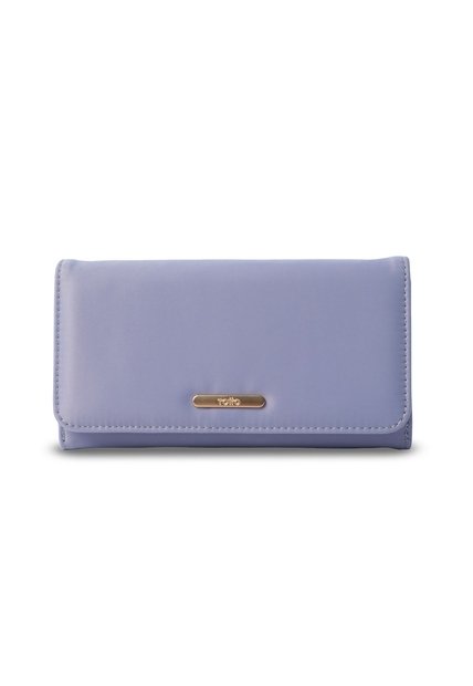 Billetera Mujer Bel Grande Con RFID Blocker Morada