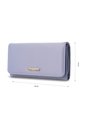 Billetera Mujer Bel Grande Con RFID Blocker Morada de Totto