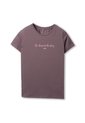 Camiseta Estampada Para Mujer Prime Manga Corta Café de Totto
