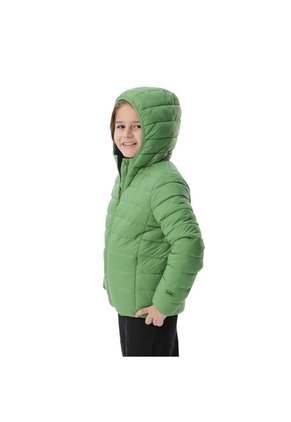 Chaqueta Doble Faz Para Niño Boa Verde/Azul