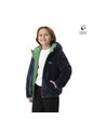 Chaqueta Doble Faz Para Niño Boa Verde/Azul de Totto