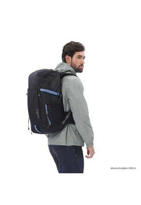 Morral Outdoor Summit 35 Negro Con Sistema De Pedernal