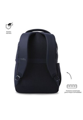 Morral Universitario Kick Porta PC 15" Azul