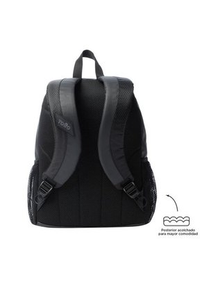Morral Universitario Teck 2.0 Porta PC 13" Negro Hombre