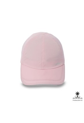 Gorra Beisbolera Bakir Con Filtro UV Color Rosada