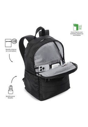 Morral Universitario Plaine 2.0 Porta PC 14" Negro