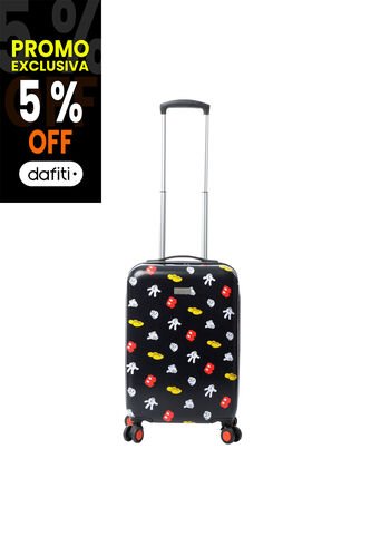 Maleta De Viaje 360 Mickey Iconic Color Negro Totto
