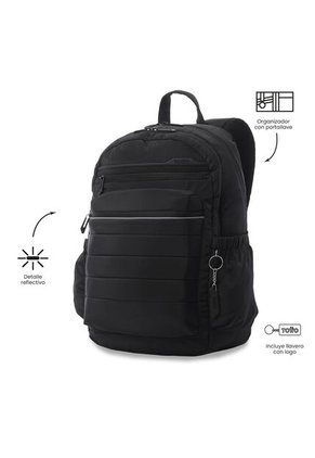 Morral Universitario Plaine 2.0 Porta PC 14" Negro