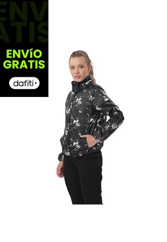 Chaqueta Casual Para Mujer Pray Liviana Negra Totto