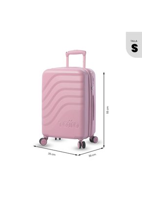 Maleta Carry On 360° Bazy+ 2.0 10 Kilos Rosada