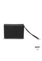 Billetera Mujer Smooth Pequeña Con RFID Blocker Negra de Totto