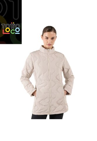 Chaqueta Para Mujer Lucky Woman Beige Totto
