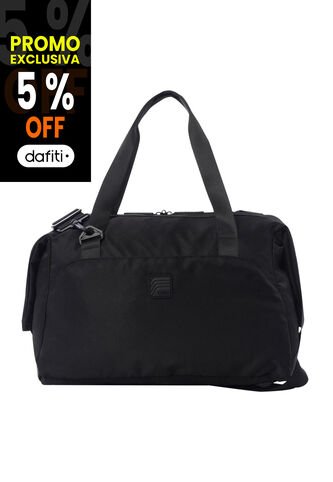 Tula De Viaje Weekender Mediana Color Negra Totto