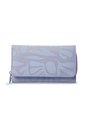 Billetera Mujer Texture Grande Con RFID Blocker Morada de Totto