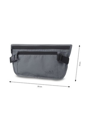 Canguro Invisible De Viaje Security Con RFID Blocker Gris