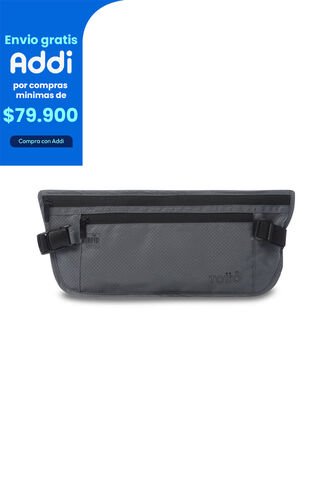 Canguro Invisible De Viaje Security Con RFID Blocker Gris Totto