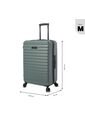 Maleta De Viaje Mediana 360 Helios 2.0 Verde/Negra de Totto