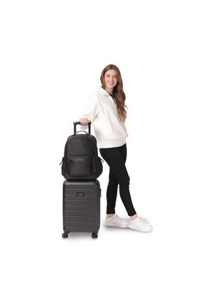 Morral Universitario Estambul Porta PC 14" Negro Mujer