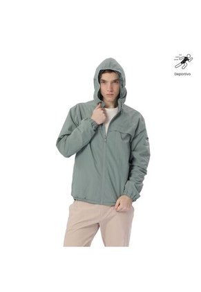Chaqueta Casual Para Hombre Ice Solid Verde
