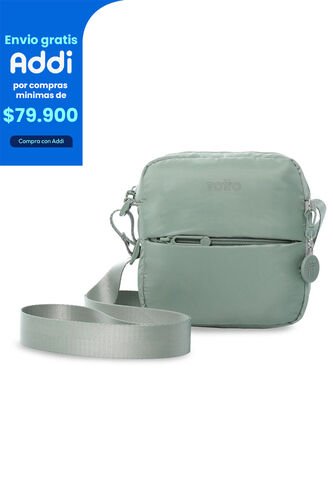 Bolso Para Mujer Sevilla Tipo Crossbody Pequeño Verde Totto