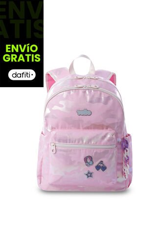 Morral Para Niña Majestic Mediano Color Rosado Totto