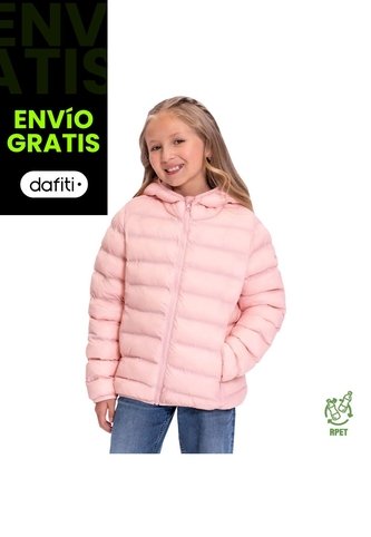 Chaqueta Para Niña Colorkid 2.0 Acolchada Color Rosada Totto