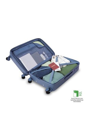 Maleta De Viaje Mediana 360 Bazy + 2.0 Azul